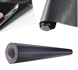 Bán buôn sợi carbon vinyl/bong bóng không khí miễn phí xe bọc/3D 4D phim sợi carbon