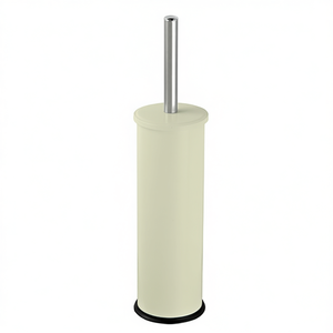 Porte-brosse de toilette beige, largeur 9 cm, hauteur 29 cm, avec base pour utilisation dans la salle de bain - Product Image 3