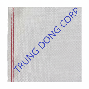 ถุง PP ทอจากโรงงานเวียดนามมีสีหลายเส้นเย็บสำหรับใส่ปุ๋ยข้าวอาหารแป้งและป้อนอาหาร - Product Image 1