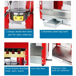 Máy Làm Bỏng Ngô Chuyên Nghiệp Loại 8 12 Oz 8Oz 8Oz 12 Oz Giá Rẻ Chất Lượng Tốt Mới Máy Làm Bỏng Ngô Với CE Cho Bữa Tiệc - Product Image 4