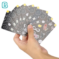 Jeu de cartes de poker avec impression personnalisée et logo Jeu pour couples Jeu de cartes personnalisé pour adultes avec boîte rétractable