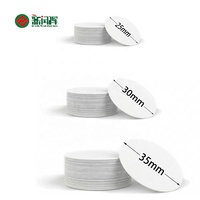 Étiquette NFC en gros, mini carte NFC, système d'accès, adhésif 3M, PVC vierge, sans contact, 13,56 MHz, autocollant RFID