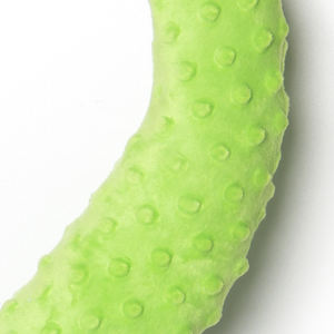 2025 interaktif çiğnemek Squishy XMAS peluş SANTA şapka sevimli gülümseme viraj salatalık turşu köpek peluş oyuncaklar - Product Image 4