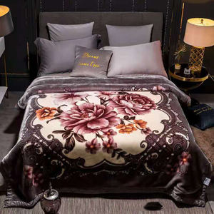 ผ้าห่มขนสัตว์สำหรับฤดูหนาวขนาดคิงไซส์สำหรับใช้ในบ้านผ้าห่มถักไหมพรมสองชั้นปรับแต่งได้หรูหรา - Product Image 5