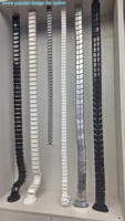 Organisateur de câbles de bureau en forme de serpent, rétractable, auto-bloquant, ergonomique, pour le rangement des fils