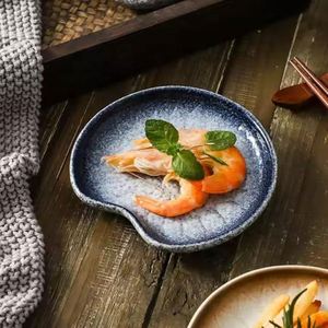 Glazed Ceramic Stoneware <b>Plates</b> Japanese Nordic Design Restaurant Dinnerware Home Dessert Tea Serving <b>Plate</b> - Product Image 2