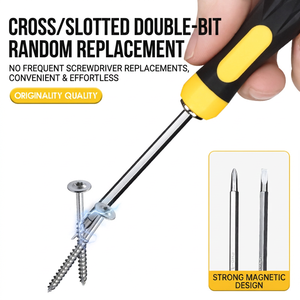 <b>Multi</b> <b>Bit</b> <b>Screwdriver</b> Cross Phillips Interchangeable <b>Bit</b> Anti Slip Handle Diy Tool - Product Image 4