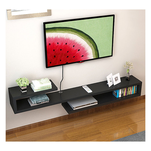 Vendita calda Tv cabina moderna semplice Tv Stand sospeso Mesa De Centro Para <span class=keywords><strong>Sala</strong></span> Mesa Tv a parete personalizzazione all'ingrosso - Product Image 4