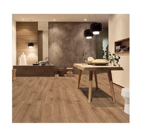 9mm Epaisseur Vitrifié Planche Porcelaine Bois Intérieur Carreaux de Sol 20x120 Matériaux de Construction Homogènes Villa Mall Salle de Bain - Product Image 6