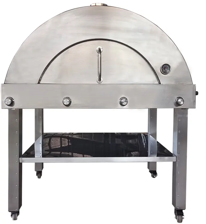 Manufacturer directly supply pizza oven wood fire top sale gas pizza oven