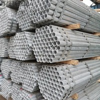 Tube en acier au carbone ERW galvanisé à chaud pour la lutte contre l'incendie, prix de gros, pour sprinklers industriels