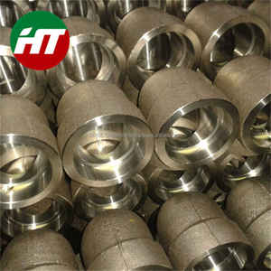 A182F316L Coude en té forgé avec filetage ASTM F44 Gr F51 SA 182 F321 Matériau A182 F316 Catégorie de produit Raccords de tuyauterie - Product Image 3