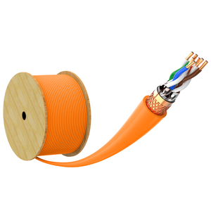 Exc cat8 SFTP 22AWG 4p8c 40 gam LAN Cáp Ethernet dây 1000ft máy tính dây mạng cáp xoắn cặp đồng OFC 305m chiều dài - Product Image 5