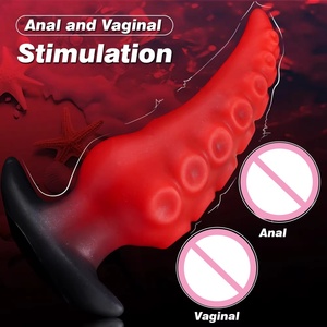 Dildo de simulación de tentáculo de monstruo LetRock de calidad premium, estimulador de próstata y punto G, dilatador anal portátil, certificado CE ROHS - Product Image 3