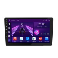 Système Android CarPlay Stéréo pour Voiture, Écran 9 ou 10 Pouces, 4 Go de RAM, 64 Go de Mémoire, Radio de Voiture 8 Cœurs