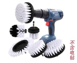 Vente directe du fabricant 2024, meilleur prix, électrique pour ensembles de brosses de perceuse, plastique durable, grand format pour le nettoyage des voitures, des salles de bain et des sols - Product Image 6