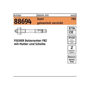 fischer <b>Concrete</b> <b>anchor</b> Thickness - Product Image 1