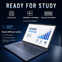 OEM Custom 15,6 inch zakelijke laptop AMD Ryzen 3 8GB 256GB SSD Windows 11 IPS FHD schoolcomputer