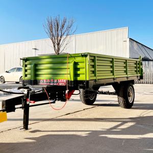 Alto estándar 3ton Durable Heavy Duty Pequeño Tractor Farm Dump Trailers Máquinas - Product Image 5