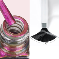 Nouveautés Menghe : Poudre miroir Aurora 5 ml, vernis à ongles métallique effet miroir, liquide magique sans poussière, chrome pour ongles