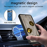 Coque de Téléphone Professionnelle OEM en Cuir PU Mince et TPU Magnétique Doux au Toucher avec Recharge sans Fil pour Google Pixel 6 7 Pro