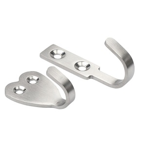Wholesale Iron Mini Single <b>Hook</b> Clothes <b>Hook</b> Thickened Heart <b>Hook</b> Modern Flexible Design <b>Tools</b> for Bathroom Wall Hanging Key - Product Image 2