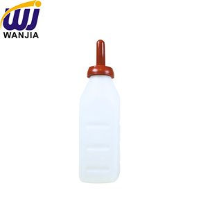 Bouteille à lait pour bétail WANJIA 2L, biberon pour <span class=keywords><strong>veau</strong></span> <span class=keywords><strong>avec</strong></span> tétine souple pour l'allaitement des animaux et l'alimentation des élevages bovins - Product Image 1