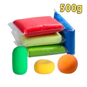 Arcilla Polimérica Superligera de 500g, Arcilla de Colores de Secado al Aire, Más de 24 Colores, para Niños de 5 a 7 Años, Arcilla de Modelar Educativa Ecológica - Product Image 3