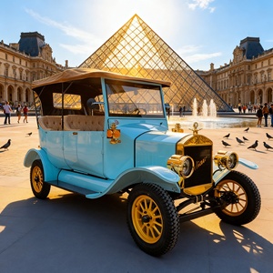 Voiture électrique classique chinoise pour le tourisme et l'hôtellerie, vitesse maximale de 30 km/h, autonomie de 100 km - Product Image 2