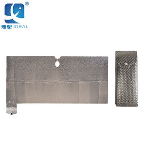 Pare-soleil de pare-brise avant de voiture pliable en PE avec impression de logo personnalisée, protection UV, par <span class=keywords><strong>Idealauto</strong></span> - Product Image 1