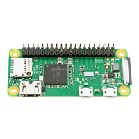 Geermax Original Nouveau Raspberry Pi Zero WH Carte de développement 1GHz CPU 512MB RAM avec WiFi GPIO Headers PI0 RPI 0 WH