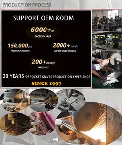 Couteau de poche multifonction en acier inoxydable pour le camping, couteaux multi-combinaisons, mousqueton avec poignée en aluminium pour hommes - Product Image 6