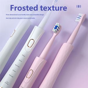 แปรงสีฟันไฟฟ้าสำหรับผู้ใหญ่ รุ่นใหม่ คุณภาพสูง แบบพกพา ชาร์จผ่าน USB 5 ระดับความเร็ว ขนแปรงนุ่ม อัจฉริยะ กันน้ำ - Product Image 2