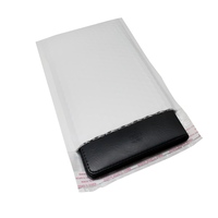 Enveloppes à bulles en poly de taille personnalisée OEM recyclables écologiques, enveloppes auto-scellantes blanches et noires, fournisseurs d'expédition
