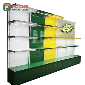 Freestanding Cigarette Display Stand Multi Tier Shelf Large Capacity Storage Tobacco Display Stand - Product Image 2