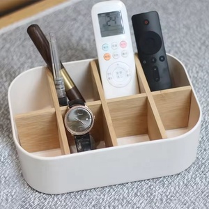 Customized <strong>Plastic</strong> Desktop Organizer Box Portable Stationery &amp; Tools <strong>Storage</strong> for Office Makeup <strong>Storage</strong> <strong>Bin</strong> - Product Image 5