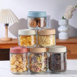 Tarro <span class=keywords><strong>de</strong></span> almacenamiento a prueba <span class=keywords><strong>de</strong></span> humedad <span class=keywords><strong>de</strong></span> diseño moderno para <span class=keywords><strong>cocina</strong></span>, comida, nueces, aperitivos, despensa para <span class=keywords><strong>Amazon</strong></span>, té, granos <span class=keywords><strong>de</strong></span> café transfronterizos - Product Image 6