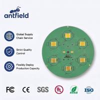 Cartes de circuits imprimés (PCB) de prototypage rapide haute performance 24h/24 avec base cuivre-aluminium, fabricant de cartes PCB double face imprimées