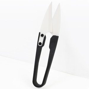 Dr. Giant Ceramic Embroidery Scissors V Shaped Stainless Steel Blade Home Use Tailor's Scissors - Product Image 1