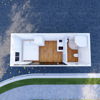 Villa de lujo con estructura de acero de alta calidad, casa prefabricada para vivir, para cocina, baño, dormitorio, edificio de oficinas