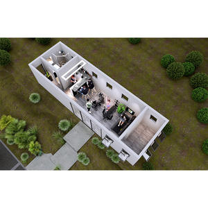 Venta caliente Villa a prueba de terremotos Prefabricada 3 4 Dormitorios Casa Prefabricada Lujo Playa <span class=keywords><strong>Villas</strong></span> Hotel - Product Image 5