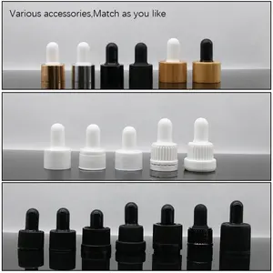 5ml 10ml 15ml 20ml 30ml 50ml 100ml Frosted Varios Essential Oil Glass Dropper Bottle With Bamboo Lid