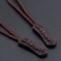 Lanke Logo Corde Fermeture Éclair Extracteurs de Fermeture Éclair Poignées de Fermeture Éclair en Silicone Logo Personnalisé Extracteurs de Fermeture Éclair en Caoutchouc Pvc Souple pour Sacs/vêtements