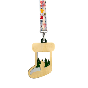 Personalized Christmas Hanging Cut <strong>Wooden</strong> Wells <strong>Ornament</strong> Custom <strong>for</strong> <strong>Garden</strong> - Product Image 1