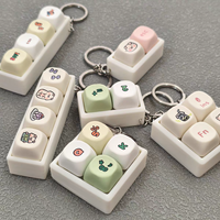 Capuchons de touches de clavier personnalisés en PVC avec logo de dessin animé, porte-clés, conception DIY pour soulager le stress, capuchons de touches en acrylique personnalisés