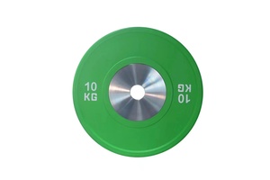 Hot Gym Fitness 10KG Competición Apollo Bumper Placa de peso - Product Image 3
