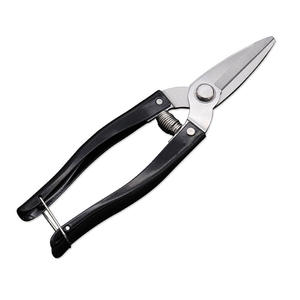 Tijeras de podar de acero inoxidable Luoding, herramienta manual de jardín con mango negro para recortar árboles frutales - Product Image 2