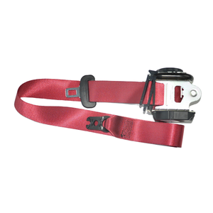 81 D857805A Universeller verstellbarer 3-Punkt-versenkbarer Auto-Rücksitz gurt Rot für Audi Q2L - Product Image 2