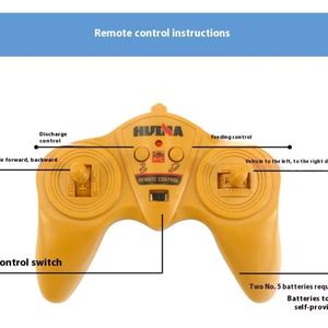 Camion malaxeur à béton télécommandé SJY-1333, modèle réduit à l'échelle 1/18, jouet télécommandé 2,4 GHz 6 canaux, jouet d'extérieur, cadeau pour garçon et enfant - Product Image 6
