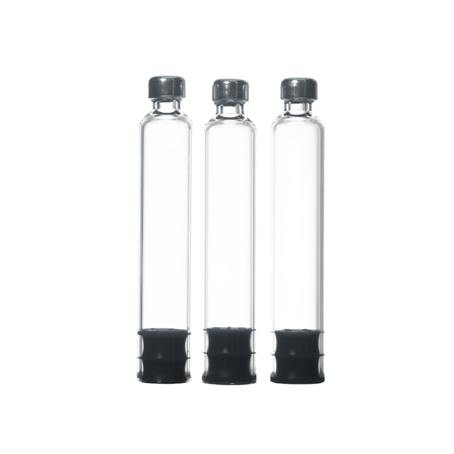In Stock 3ml Disposable Sterile Clear Durable Glass Vial with Aluminum Cap and Rubber Stopper